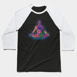 Meditation : Just Breathe Baseball T-Shirt